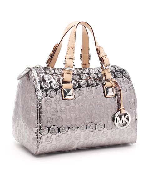 michael kors nickel bag|Michael Kors shoulder bag medium.